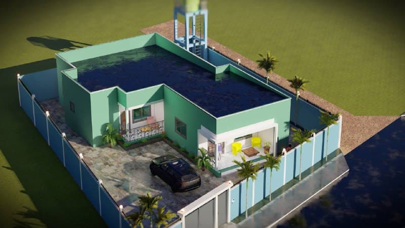 Villa Mfou à Nkol Nguet